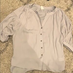 Flawless blue/gray blouse - M